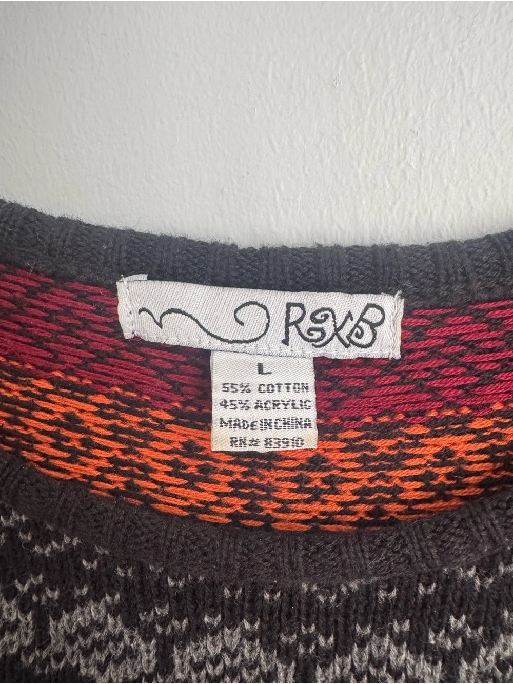 Womens RXB Sweater - Picture 5 of 5